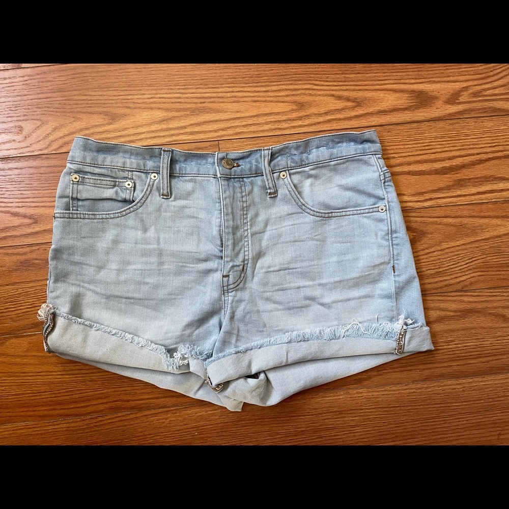Madewell High Rise Denim Shorts